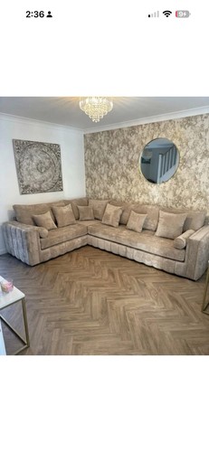 Luxury layla corner sofa - luxury,