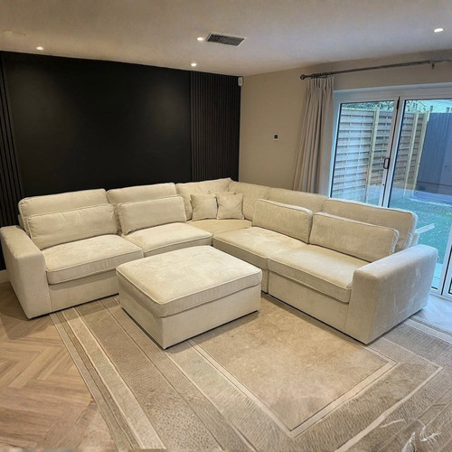 Modular shape corner sofa - l,