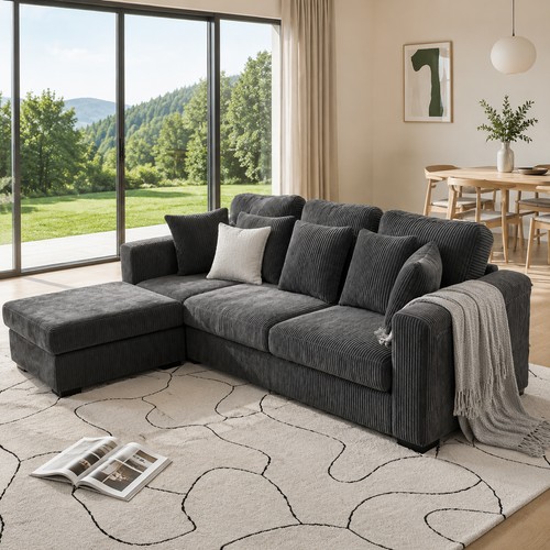 Boneless sofa with - sofa, storage