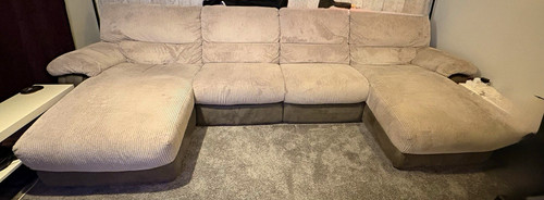 Harvey beige fabric corner - harvey,