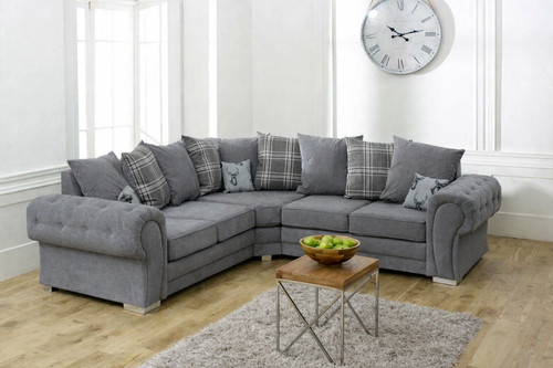 Verona corner sofa grey - corner,