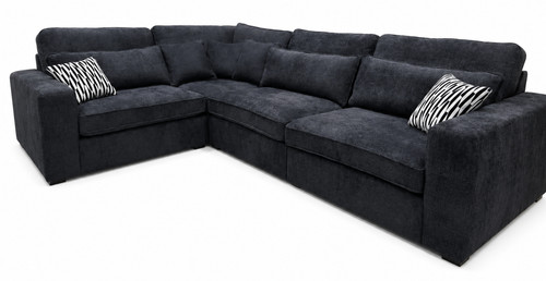 Ruby corner shape - l, black