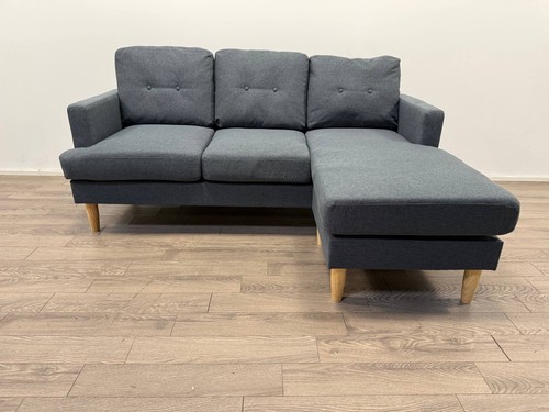 Joshua charcoal fabric - charcoal,
