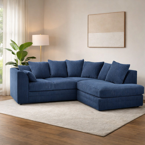 Jumbo cord corner sofa - jumbo,