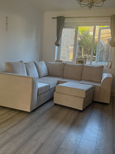 Seater corner sofa with foot - 5,
