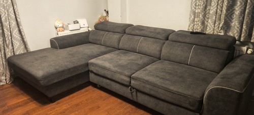 Msofas grey fabric - grey,