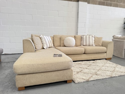 Beige next corner chaise - next,