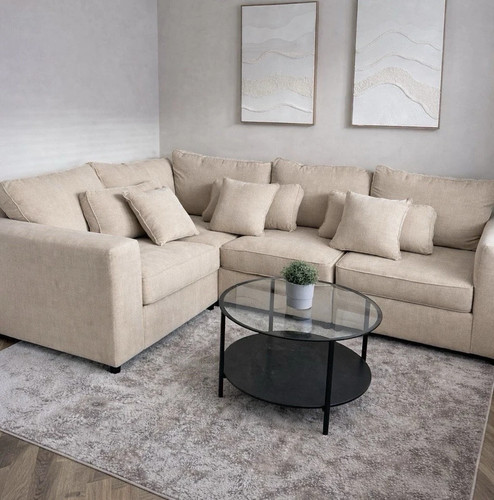 New ruby corner sofa full - new,