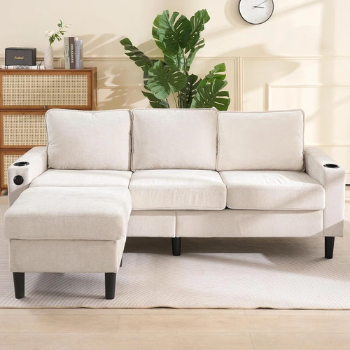 Seater shaped corner sofa - shaped,