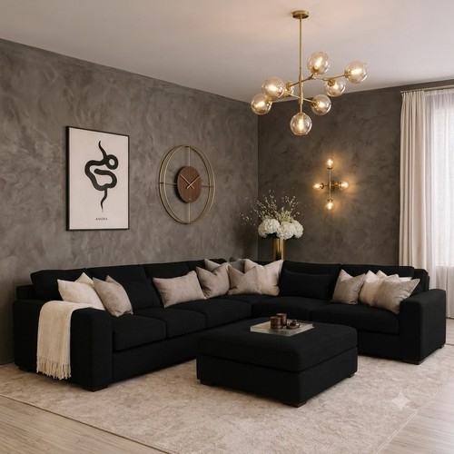 Luxury ruby corner sofa - luxury|,
