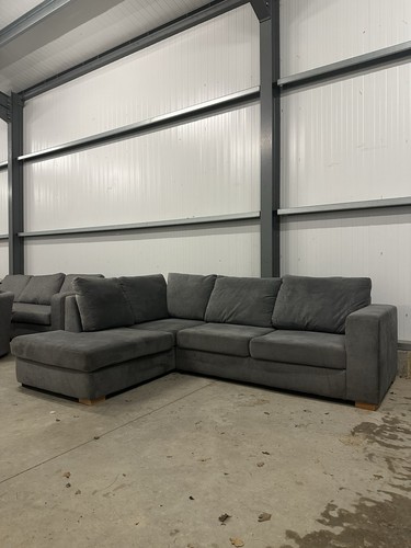 Grey shape corner sofa - grey,