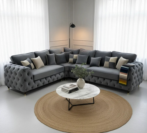 Ashton grey corner - corner, |