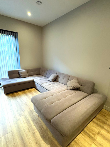 Sofa shape corner - u, grey