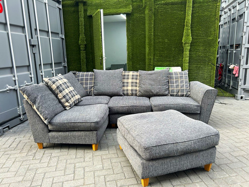 Scs grey fabric theo - theo, corner