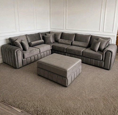 Luxury lilly corner sofa - luxury, sofa|