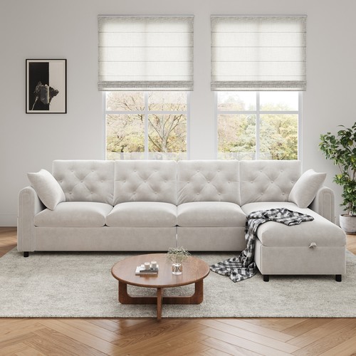 Seater shaped corner sofa - l,