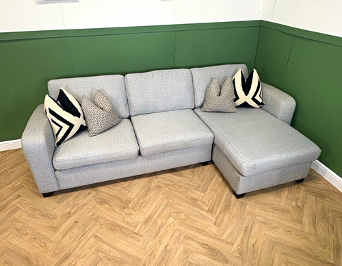 Dfs layla grey fabric corner - layla,