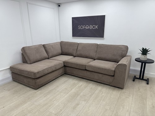 Dfs orka corner sofa mocha - dfs,
